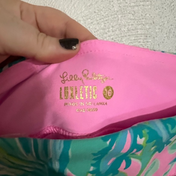 LILLY PULITZER Monica Skort in Mandevilla Baby Print UPD 50+ Women's Size 16 - Picture 2 of 4